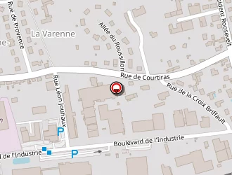 Carte de Aldi Marché à Vendôme