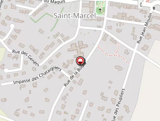 Carte de Accromédia à Saint-marcel