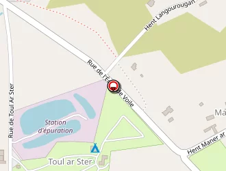 Carte de Le Grand Bleu à Penmarch