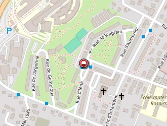 Carte de Maisons De Quartier à Auxerre