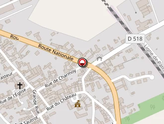 Carte de L Atelier Coiffure à Lézinnes