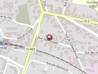 Carte de La Poste à Cernay