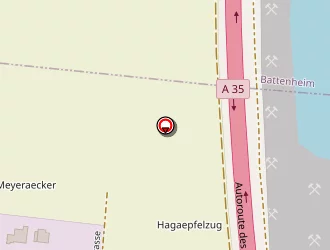 Carte de Complexe Sportif à Baldersheim