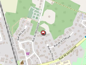 Carte de La Cabane Thaï à Gestel