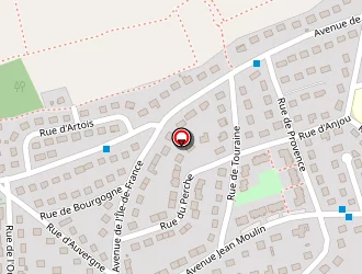 Carte de Vendôme Distribution Sovendis à Vendôme