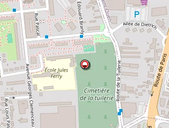 Carte de Atelier De Coiffure à Vendôme