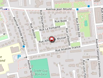 Carte de Le Bouf'tard à Vendôme