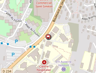 Carte de Dalkia à Auxerre