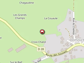 Carte de Au Cabanon à Ormoiche