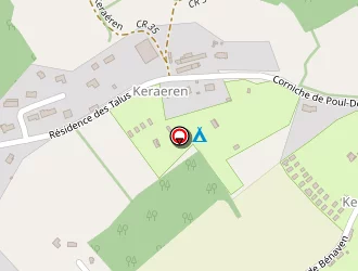 Carte de Camping Saint Nicolas à Névez