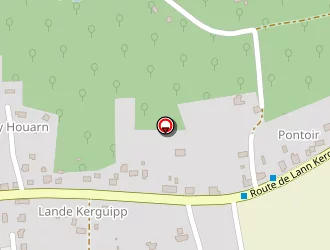 Carte de Ty Men Glaz à Moëlan-sur-mer