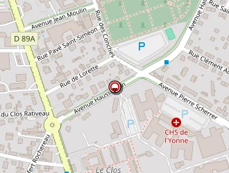 Carte de Rabut à Auxerre