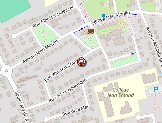 Carte de La Poste à Vendôme