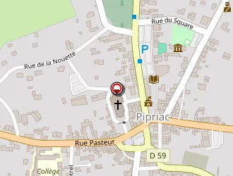 Carte de Twitim à Pipriac