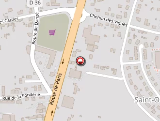 Carte de Bertin Nicole à Saint-ouen