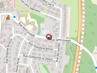 Carte de Le Goff à Caudan