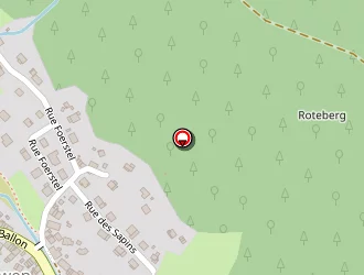 Carte de Station De Ski Du Ballon D'alsace à Sewen