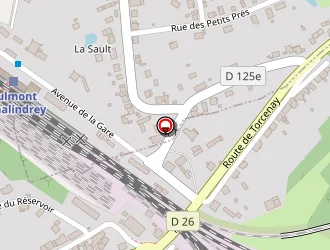 Carte de Mairey Corinne à Chalindrey