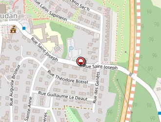 Carte de Logibreizh à Caudan