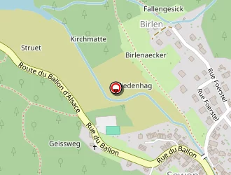 Carte de Auberge Du Grand Langenberg à Sewen