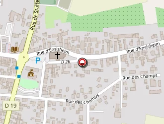 Carte de La Poste à Wittelsheim