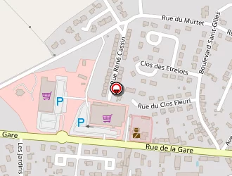 Carte de Lecadre (ets) à Malestroit