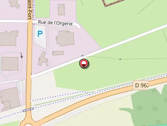 Carte de Breillon Bertron à Saint-fort