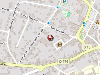 Carte de Armoric Cinéma à Malestroit