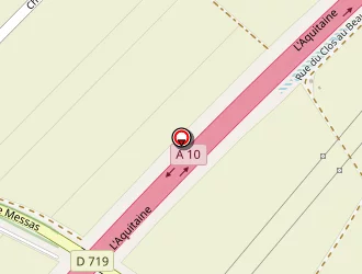 Carte de La Perrière à Messas