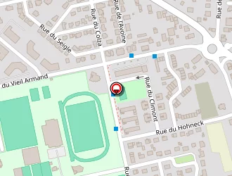 Carte de Skate Park à Wittenheim