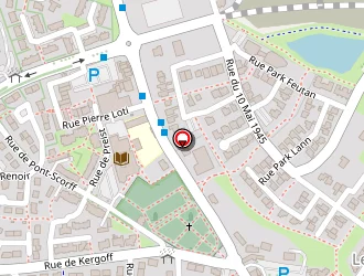 Carte de Prado Michel à Caudan