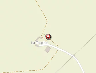 Carte de Gîte De La Touche à Rocé