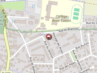 Carte de Nail's Design à Cernay