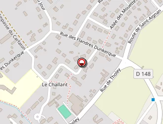 Carte de Gymnase à Saint-benoît-sur-loire