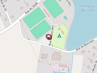 Carte de Stade Du Bois Vert à Carentoir