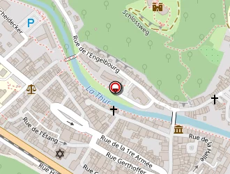 Carte de Csr (cordonnerie Serrurerie Retouche Centre) à Thann