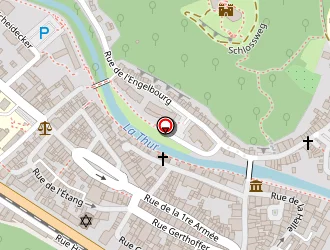 Carte de Presbytère Protestant à Thann