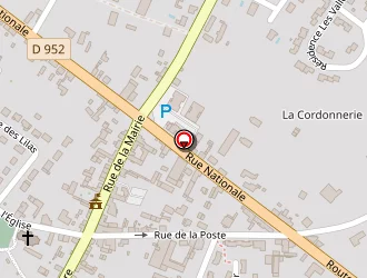 Carte de Mairie à Bordes (les)