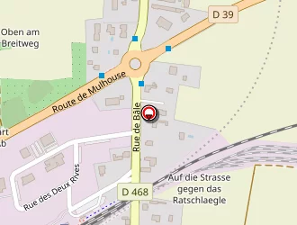 Carte de Axa à Bantzenheim