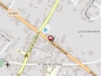 Carte de Circuits Pedestres à Bordes (les)