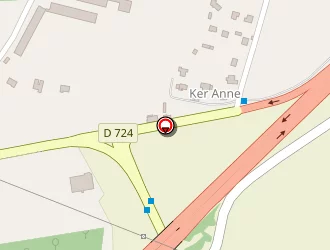 Carte de La Petite Frip à Languidic