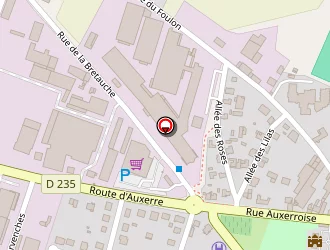 Carte de Chablis Taxi à Chablis