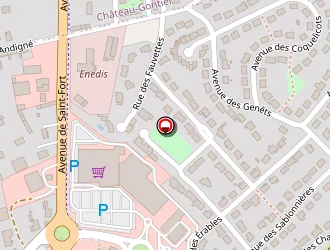 Carte de Fiteco à Château-gontier