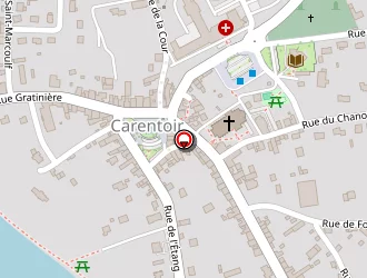 Carte de Ecole De Conduite De Carentoir (christophe Et Isabelle Liss) à Carentoir