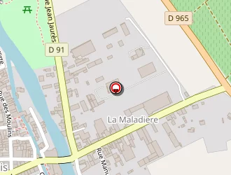 Carte de Camping Municipal à Chablis