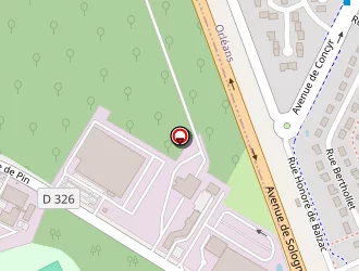 Carte de Terres Et Eaux à Saint-cyr-en-val