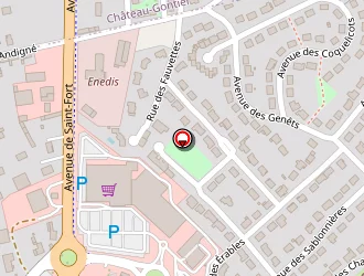 Carte de Le 3f à Saint-fort