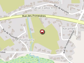 Carte de Le Fiacre à Penmarch