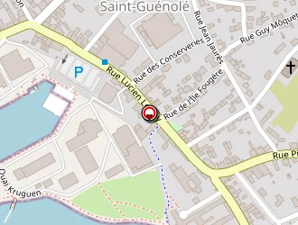 Carte de Le Bleis Honoré à Penmarch