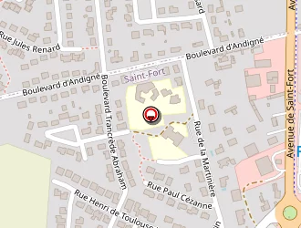 Carte de Espace J.brel à Saint-fort